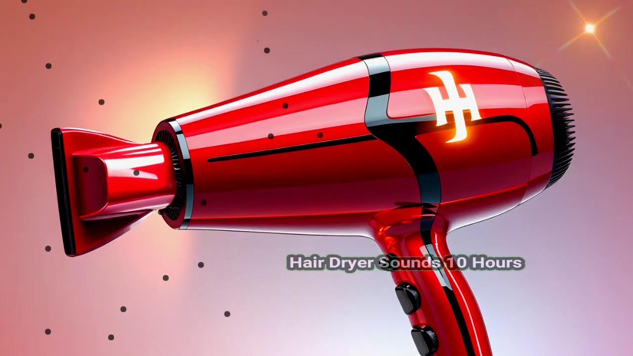 White Noise for Babies – Blow Dryer ASMR - Soft White Noise Night Aid