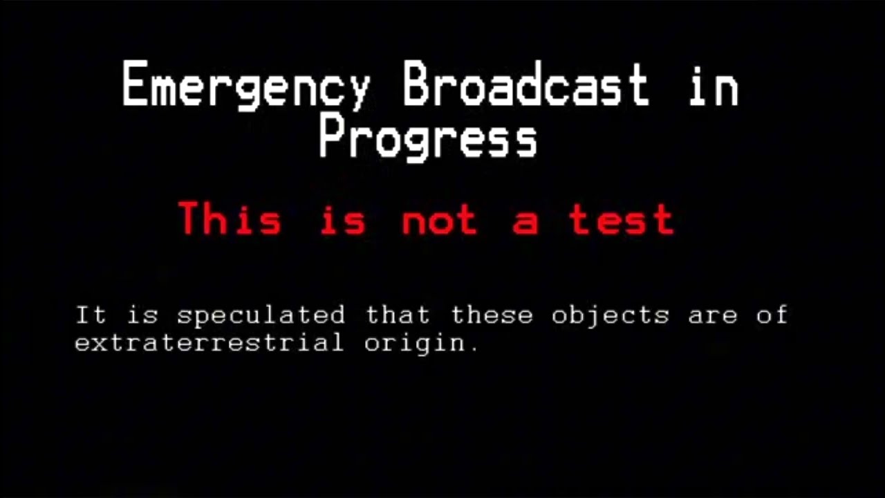 Nuke emergency alert system prank and horror 