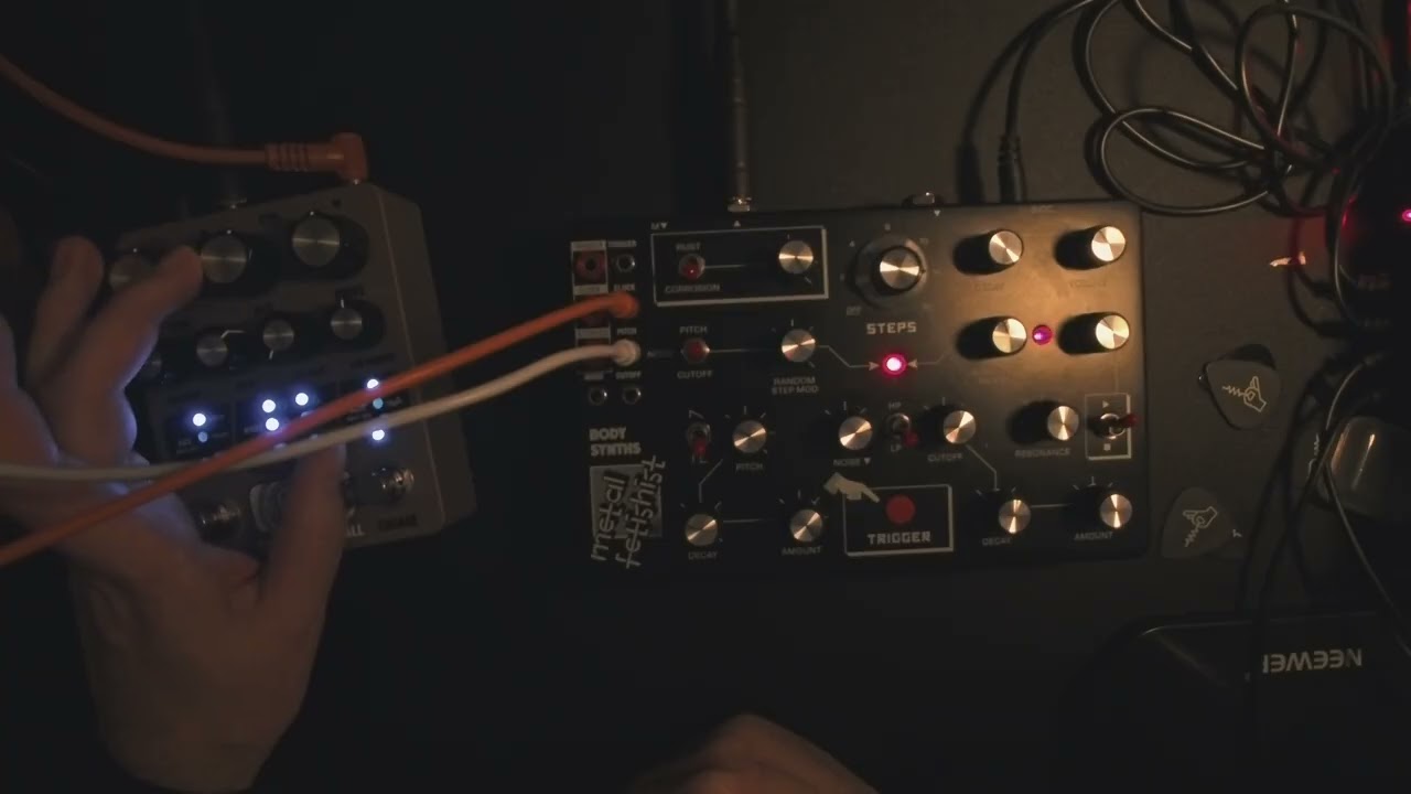 #jamuary2026 #5 Moog DFAM & EAS Prismatic Wall