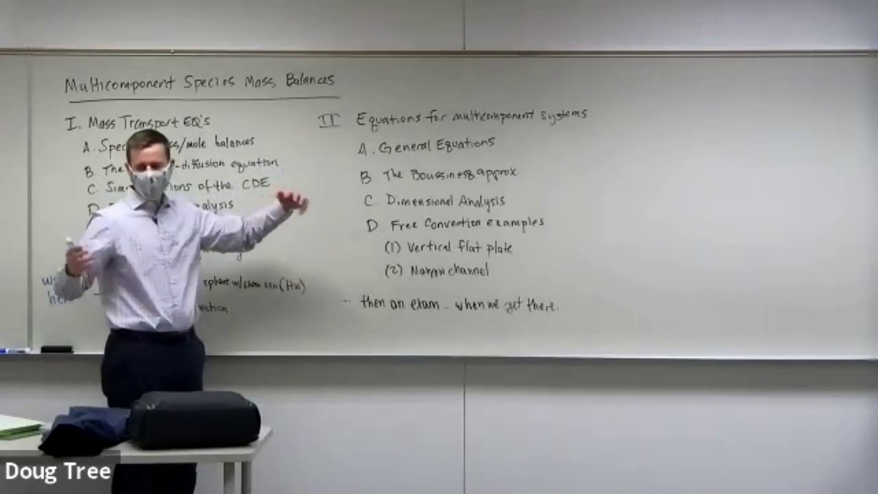 Multicomponent Transport Equations I (ChEn 533, Lec 22)