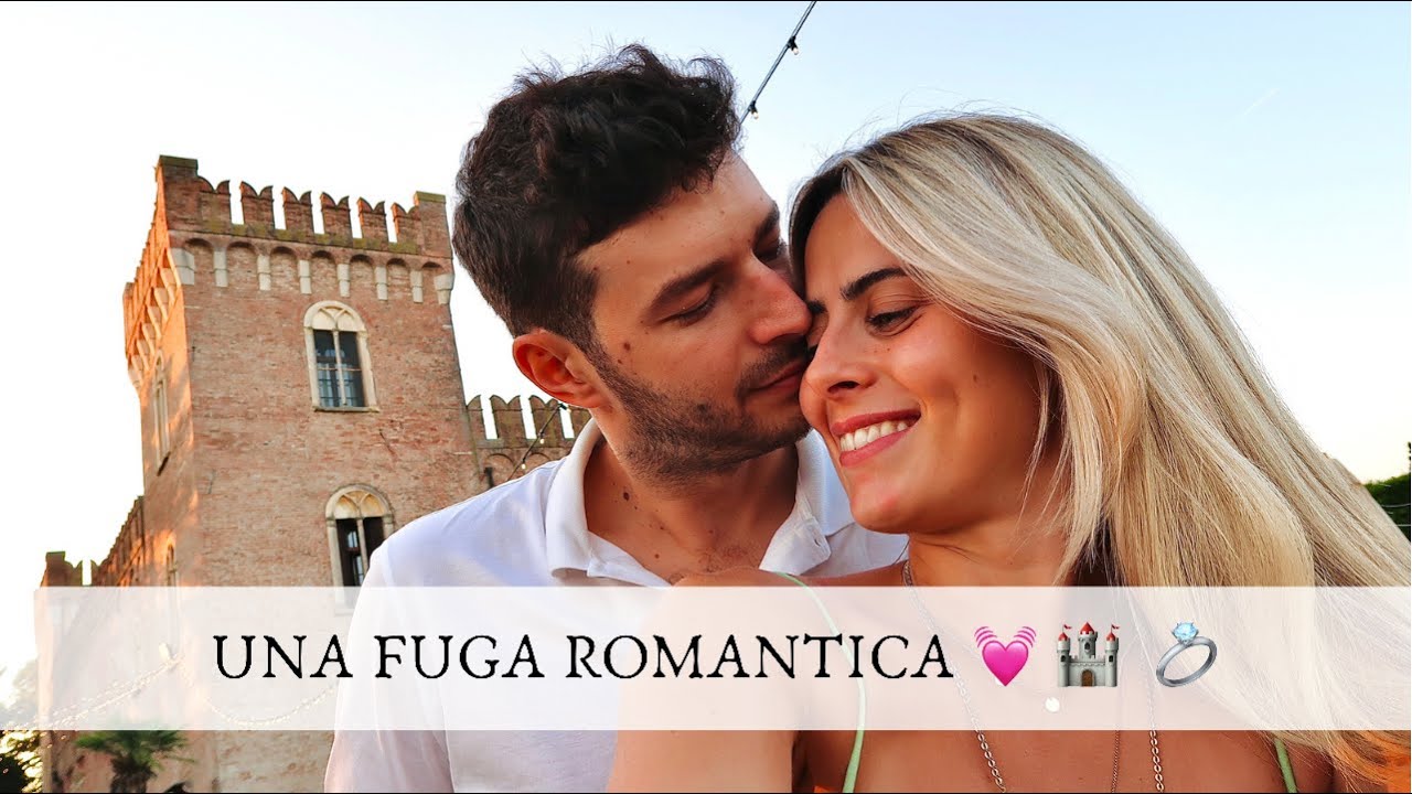 UNA FUGA ROMANTICA...IN UN CASTELLO 🏰 💍👩‍❤️‍💋‍👨