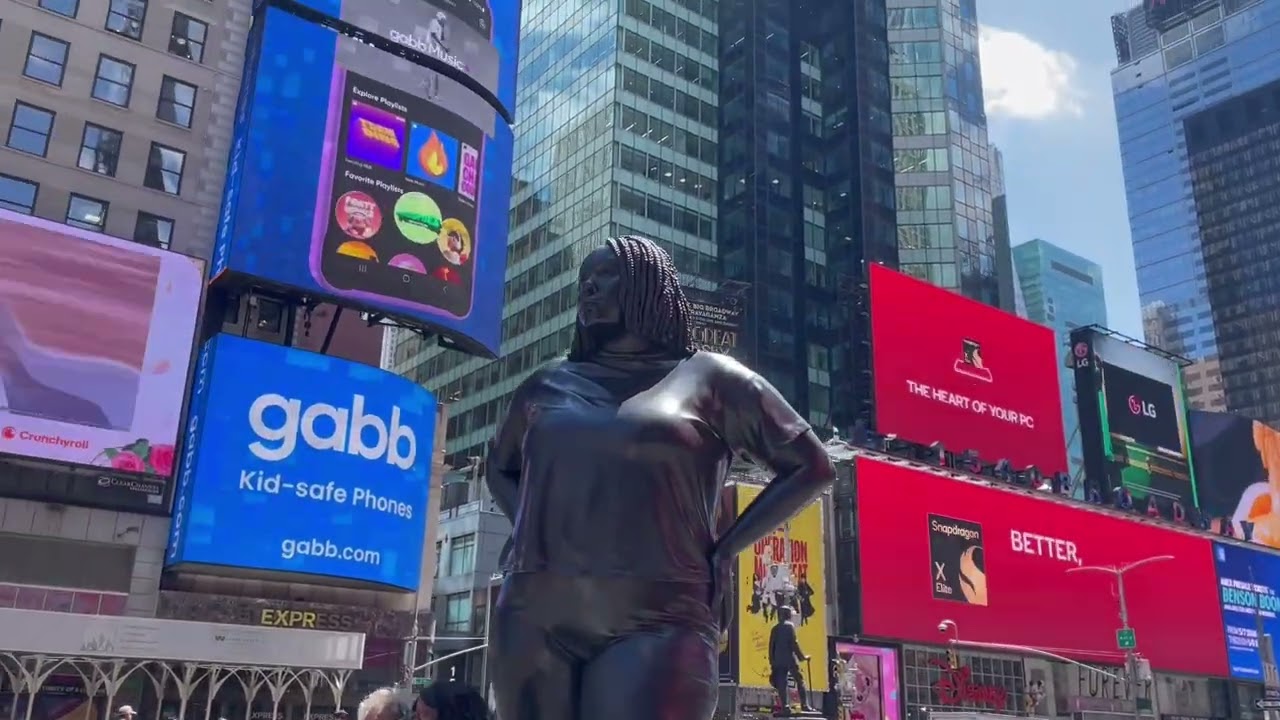 12-Foot-Tall Statue of Black Woman Erected in Times Square