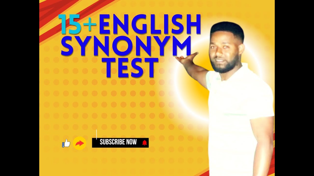 15 Synonym Questions (Beginner ➜ Advanced Level)