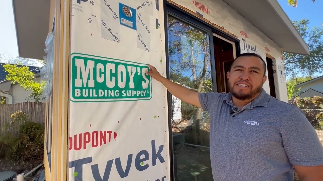 ✅ Proper Tyvek House Wrap & Window Flashing Installation | Rivendale Homes & Tyvek Expert