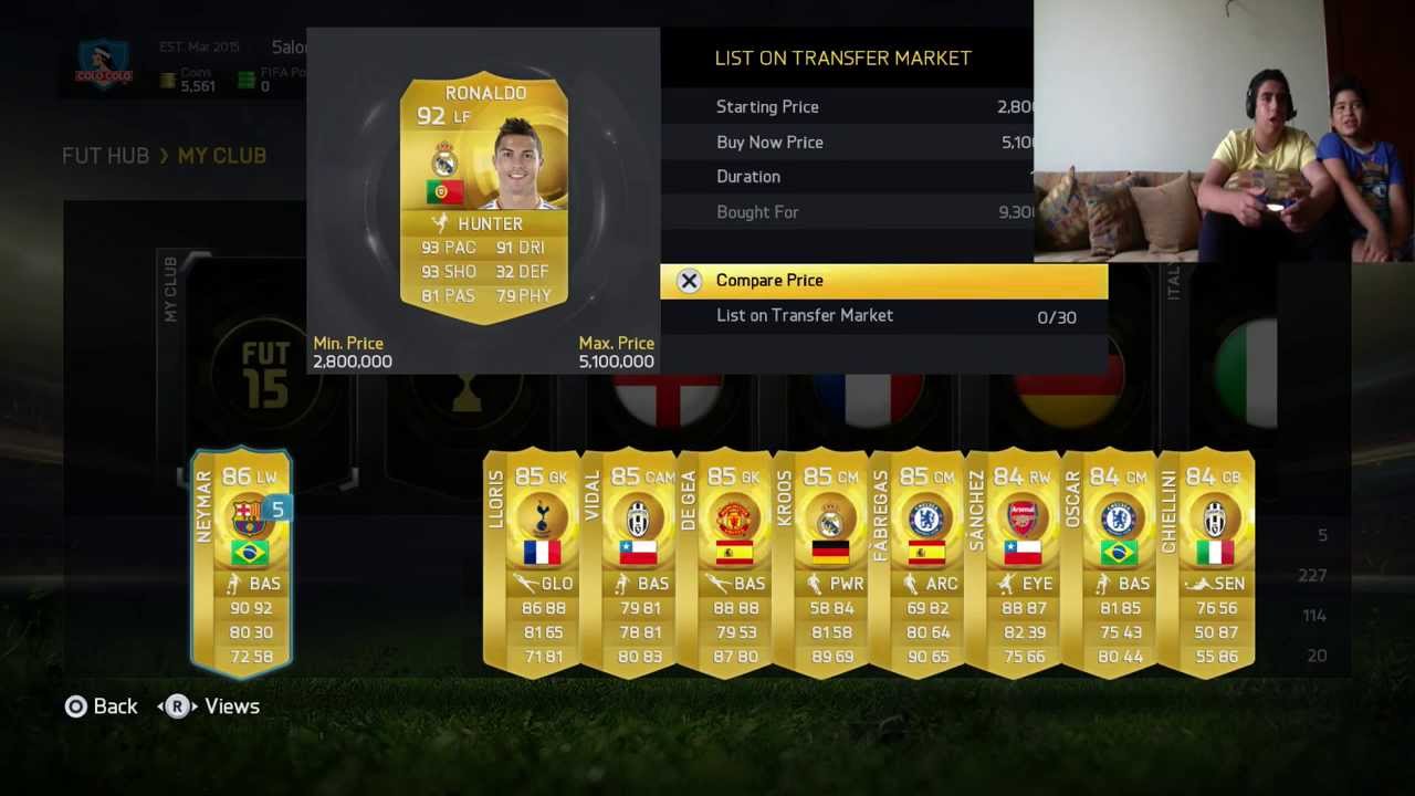 Fifa 15 UT || Pack Opening + الصديق المخلص Part 2