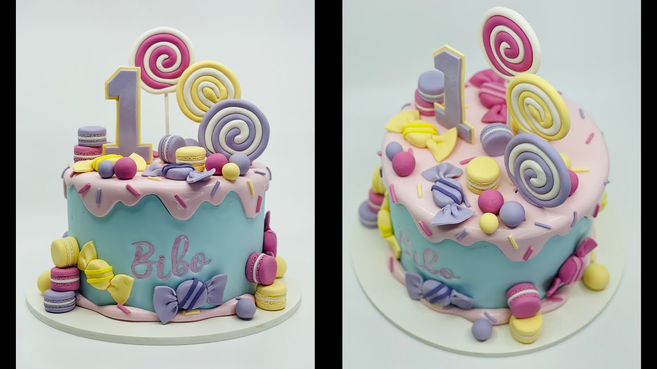 Sweet Candy Land Cake
