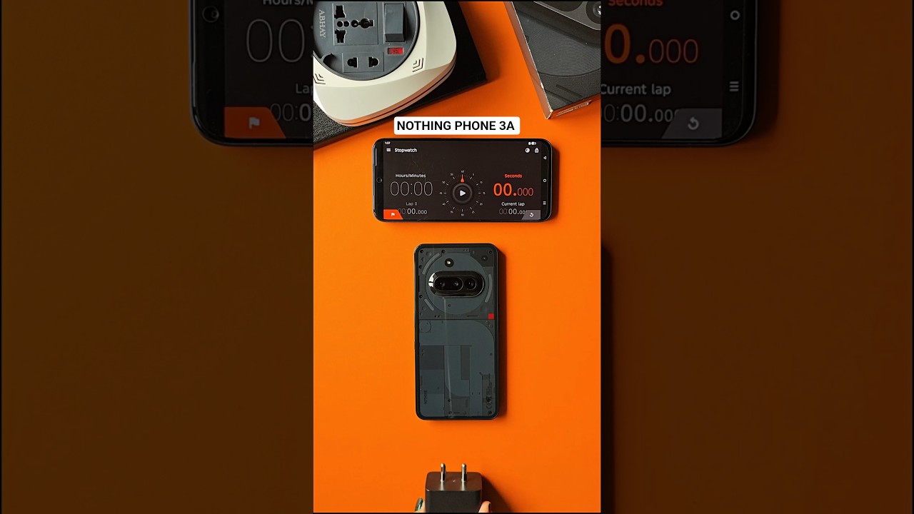 NOTHING Phone 3A Charging Speed Test &ndash; Insane Results!😍