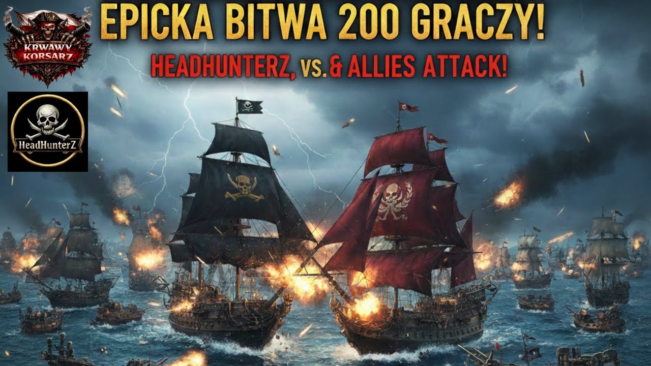 World of See Battles - Gigantyczna Bitwa Gildii HeadHunterZ & Krwawy Korsarz & Przyjaciele