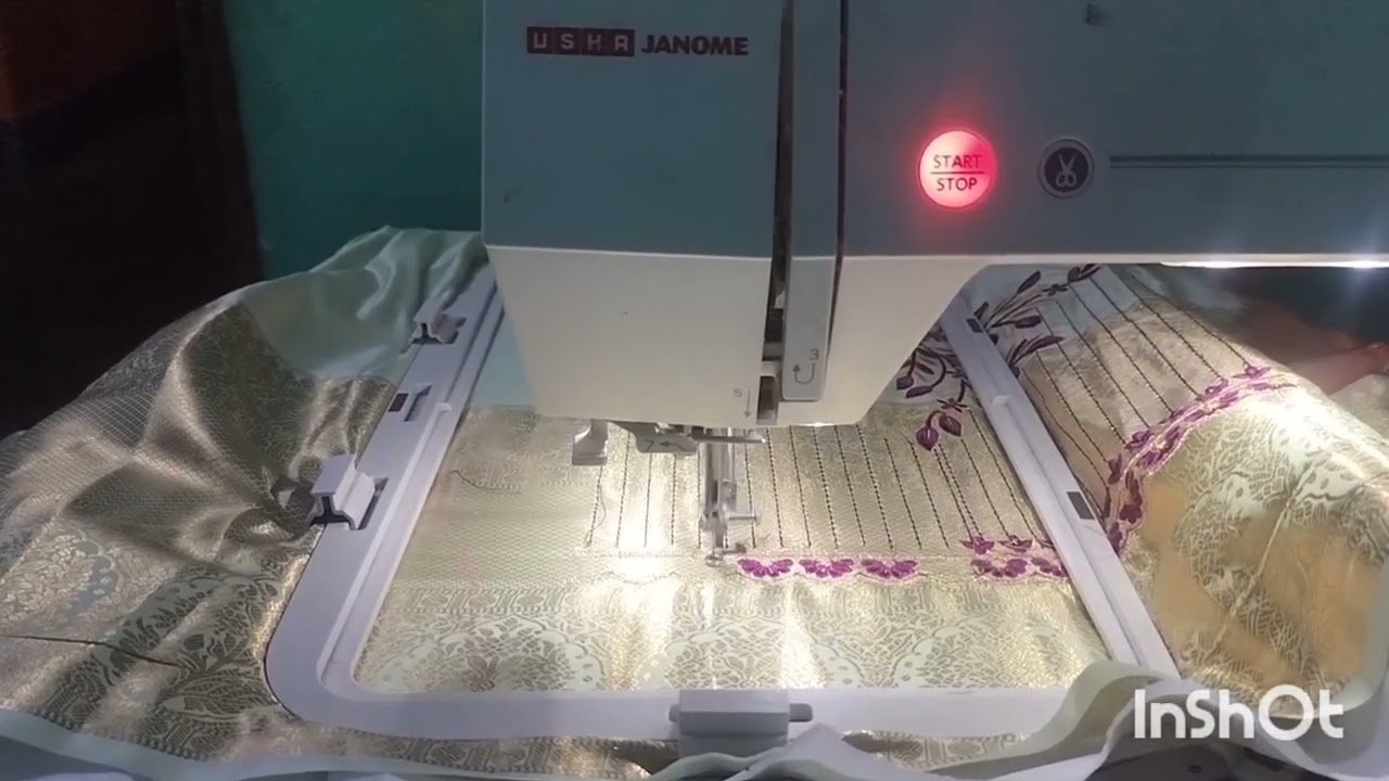 Usha 550E ತೆಗೆದುಕೊಂಡ ನಂತರ ನನ್ನ Embroidery Journey
