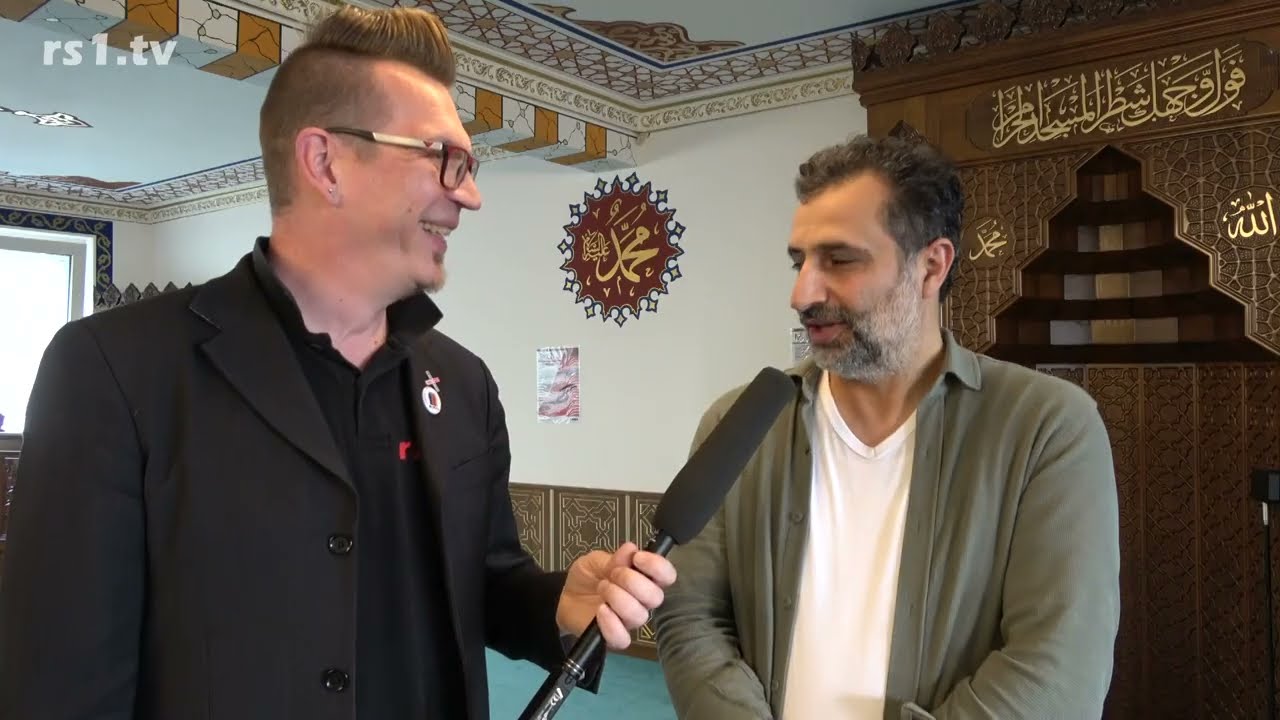 Besuch beim Tag der offenen Moschee