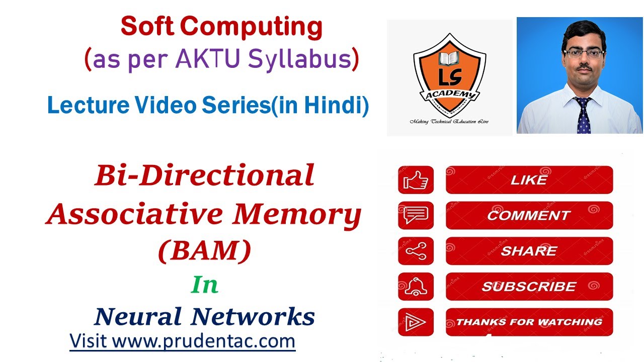 BAM(Bi Directional Associative Memory) | Application of soft computing Lecture series