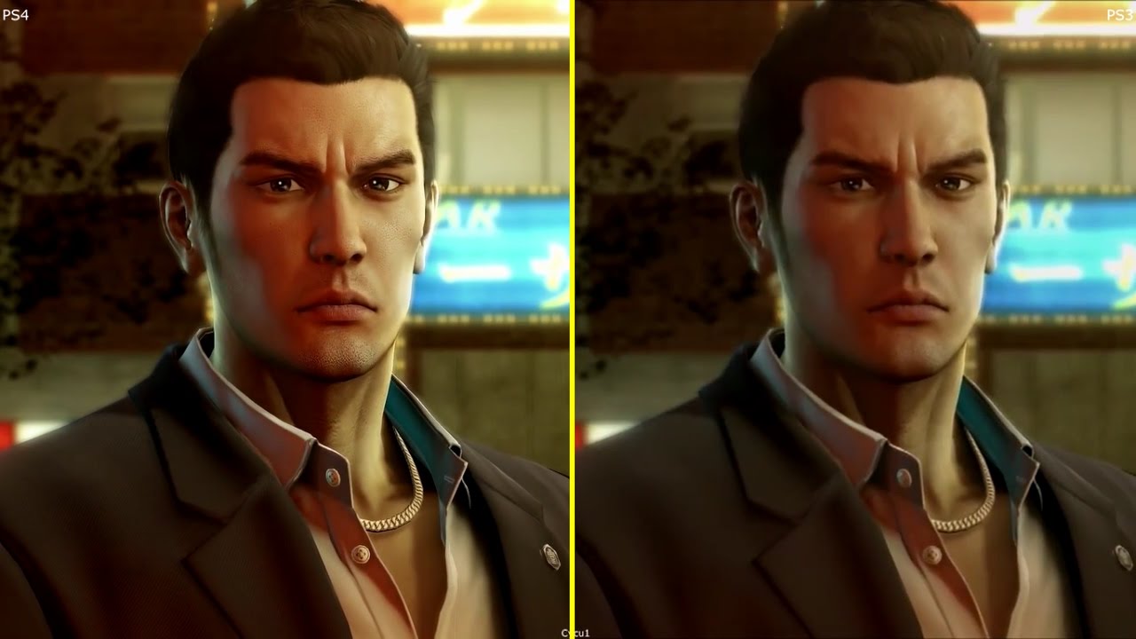 Yakuza 0 PS3 vs PS4 Graphics Comparison
