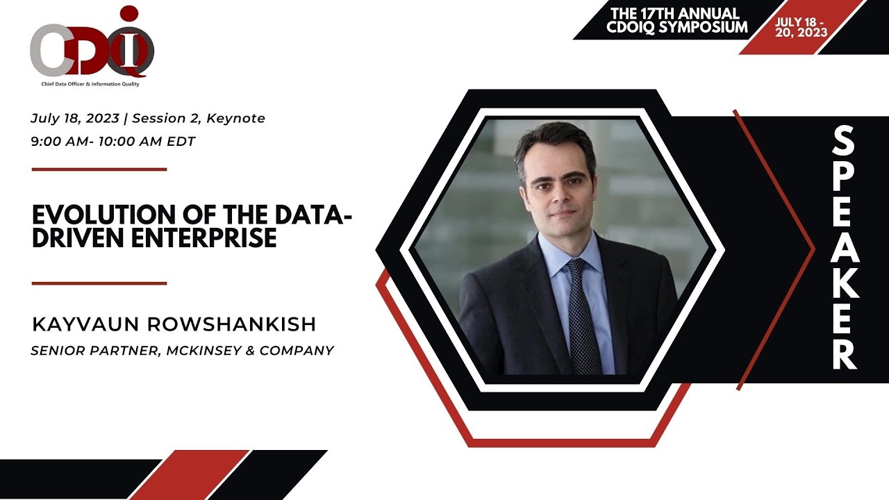 2023 CDOIQ Symposium Session 2A Keynote - Kayvaun Rowshankish