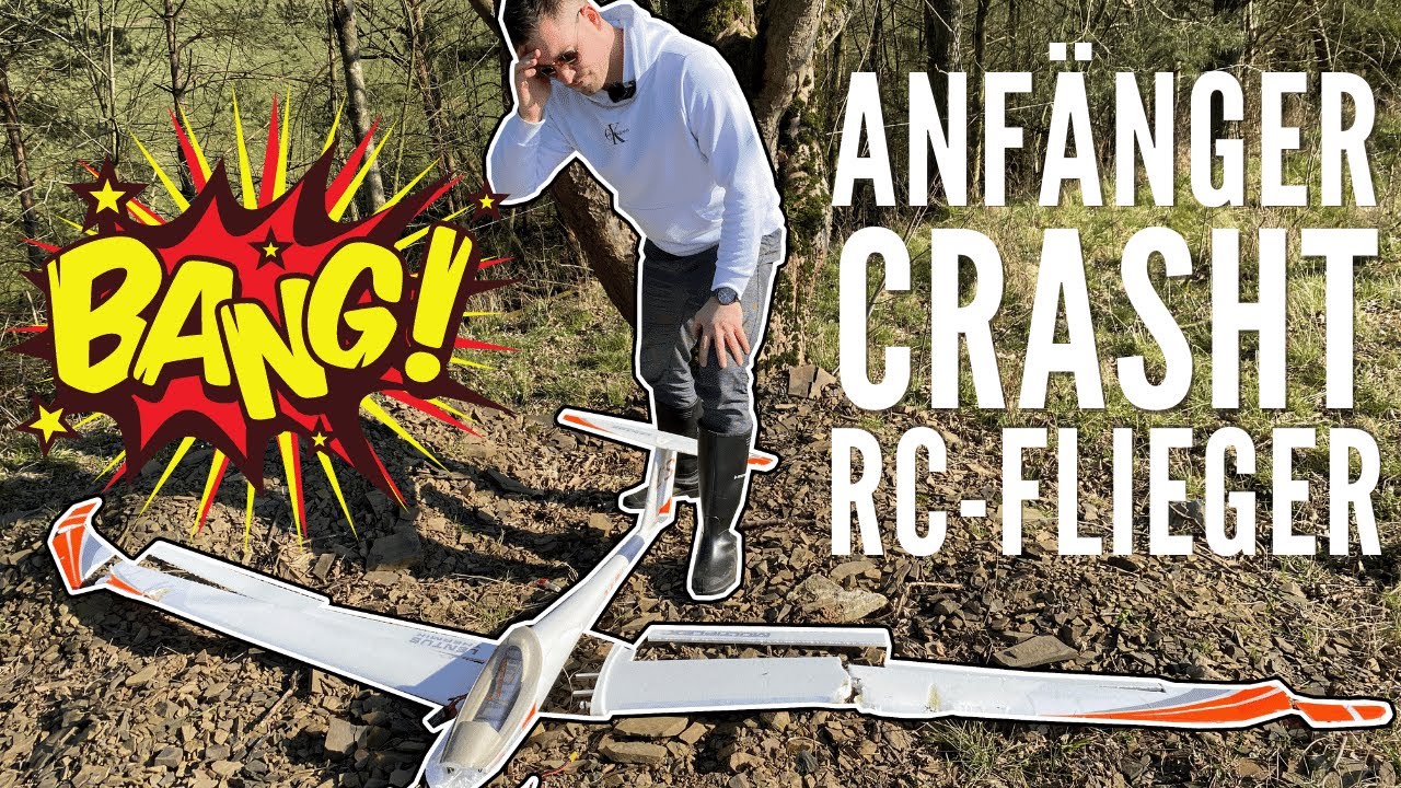 Anfänger CRASHT RC Flieger (KEIN CLICKBAIT!!!)