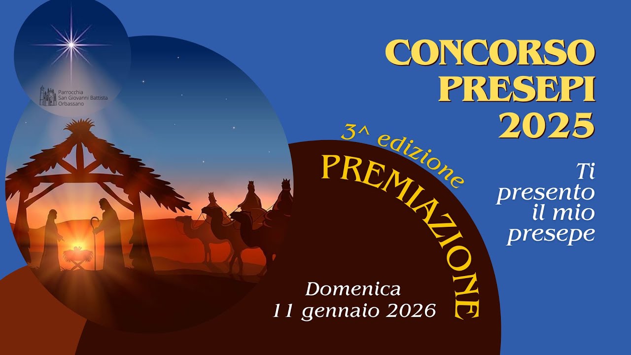 Concorso Presepi 2025: i 37 i presepi e le chiese parrocchiali       #orbassano #presepe #concorso