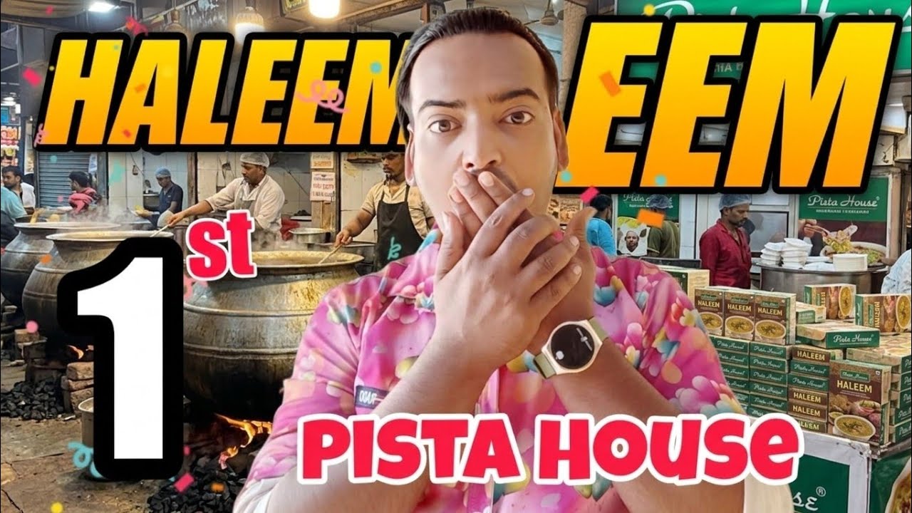 Pista House 350₹ 🤩 में जबरदस्त HALEEM |🔥 ऐसा क्या है इस हलीम में ⁉️| auto driver vlog #haleem 