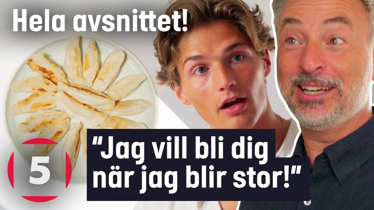 HELA AVSNITTET: Filip Lamprecht och Tareq Taylor i köket | Här är ditt kylskåp | Kanal 5 Sverige