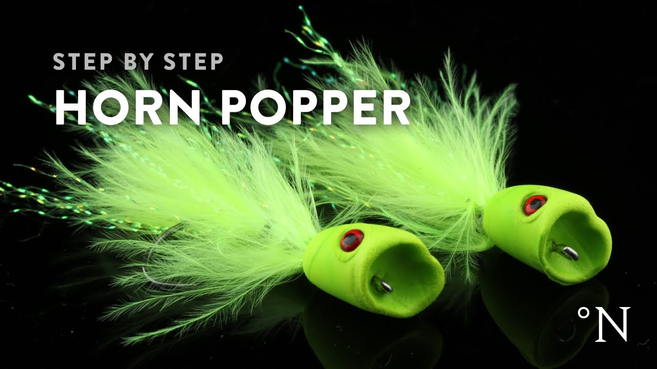 Fluebinding: Hornfisk popper