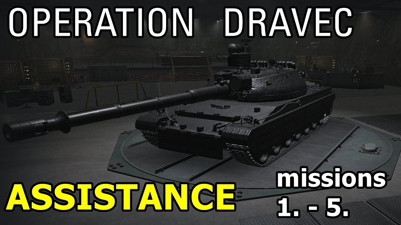 World of Tanks | Dravec Assistance Missions 1. to 5.