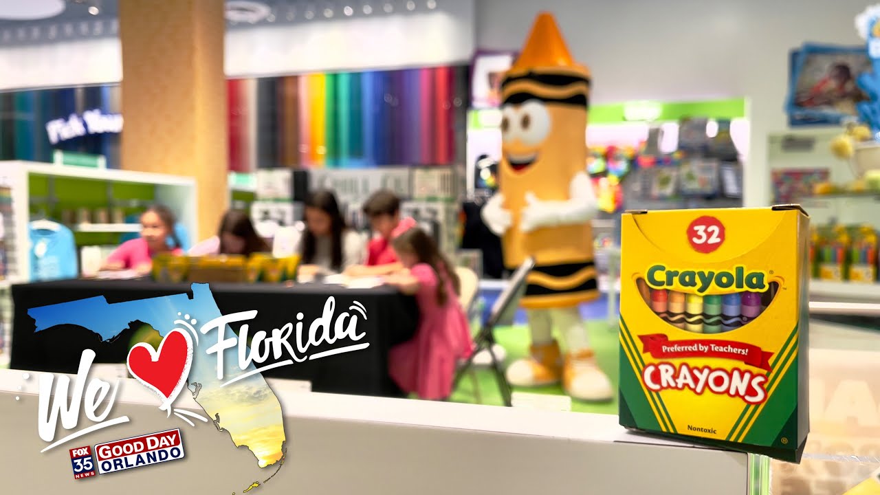 Crayola store offer 32-count box of crayons on the house with 'Pick Your Pack'