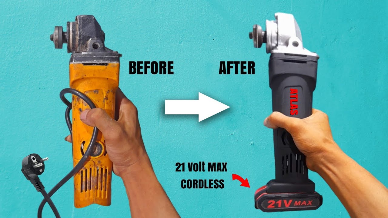 How To Make Cordless Angle Grinder