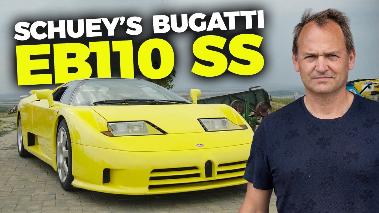 За рулём EB110 Supersport Шумахера | Бен Коллинз