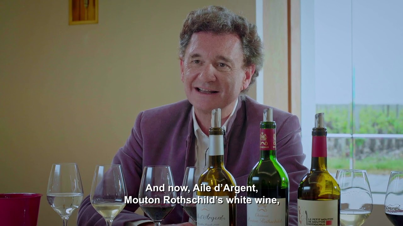 CH&Acirc;TEAU Mouton Rothschild - tasting with Philippe Sereys de Rothschild and Philippe Dhalluin