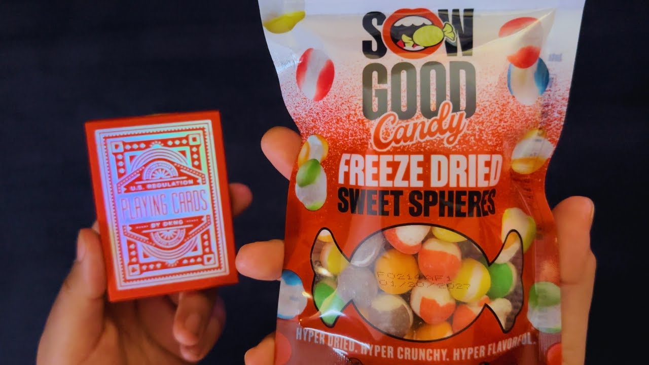 Freeze Dried Candy ~ Candy 'n' Solitaire ~ ASMR Solitaire #568