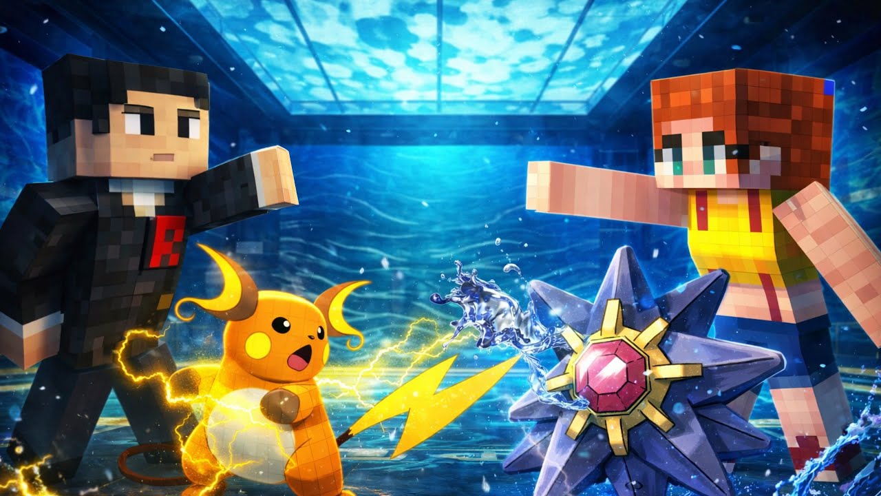 ¿PUEDO DERROTAR A MISTY? 💧🔥 | Pokémon \ Minecraft #3