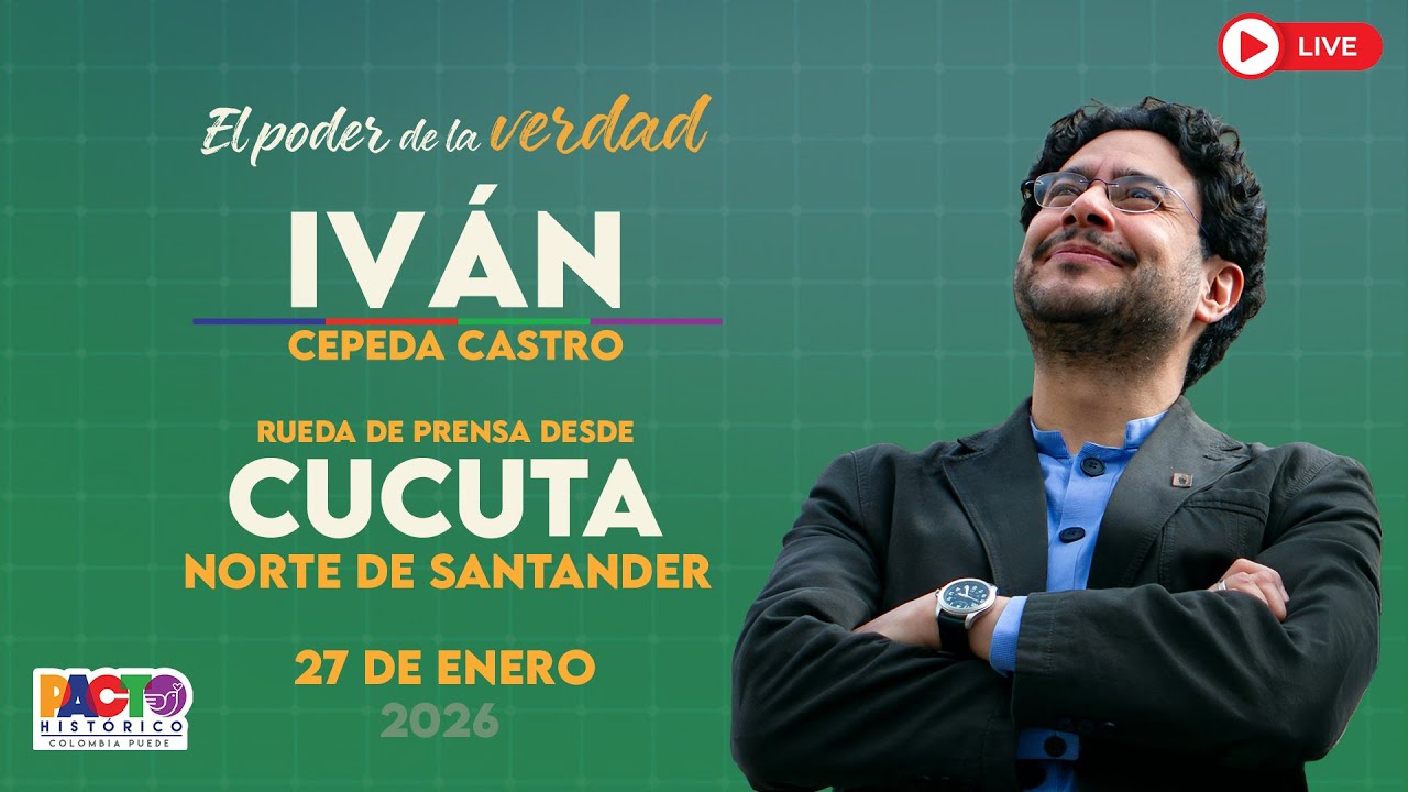 EN DIRECTO: Rueda de Prensa desde Cucuta