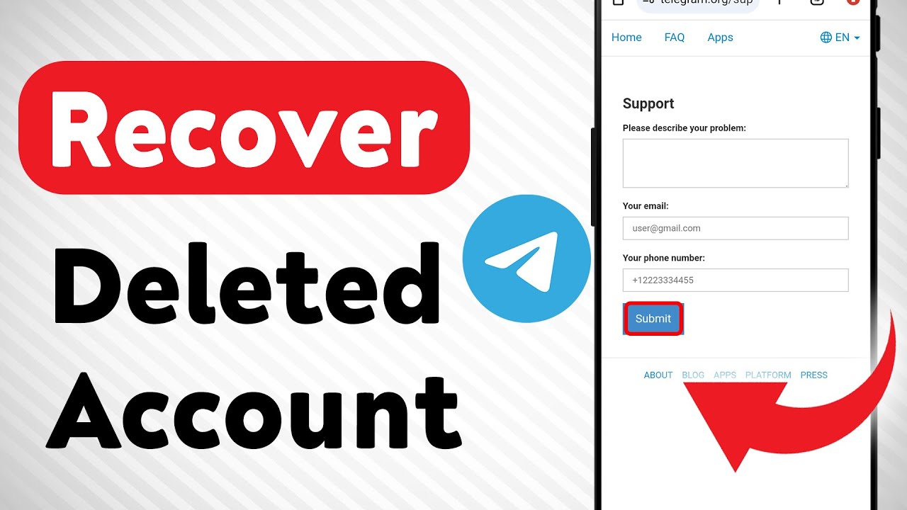 How to Recover Deleted Telegram Account (Updated)