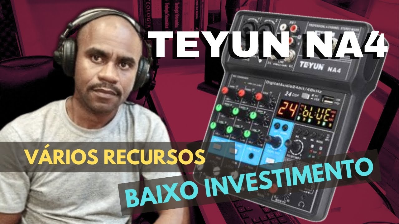 TEYUN NA4 - Essa mesa oferece muito e custa pouco.