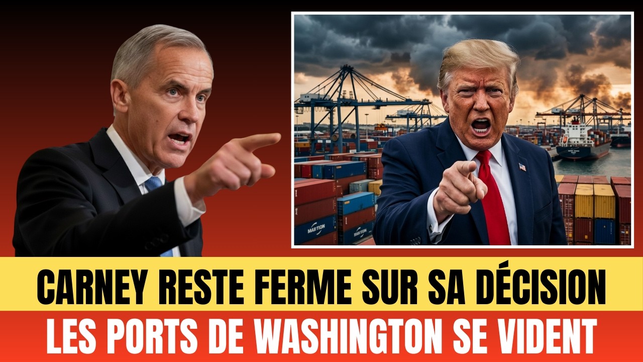 Les ports canadiens explosent. Les ports américains se vident. Et Trump exige les clés.