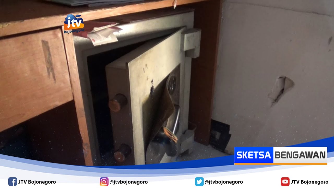 Brankas Alfamart Dibobol Pencuri, Uang Puluhan Juta Rupiah Raib