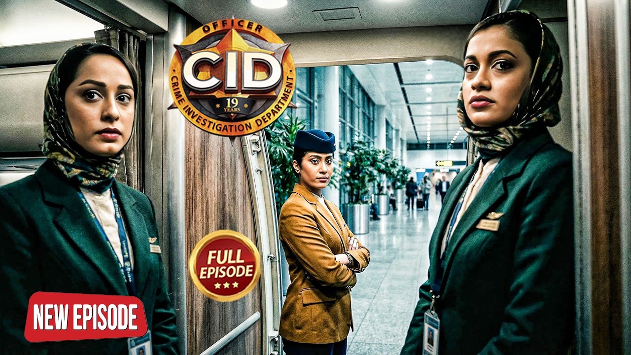 एयरपोर्ट पर भेष बदलकर पूर्वी श्रेया और तारिका ने मुजरिम पर रखी नजर | CID | Letest Episode