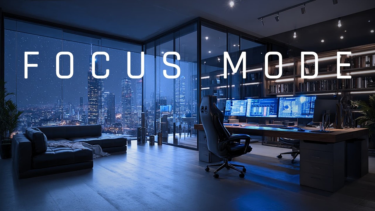 FOCUS MODE – 2 Hours of Deep Work & Pure Concentration