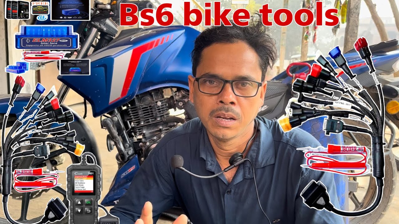 Bs6 bike updates scanner tools and cable 3001 model