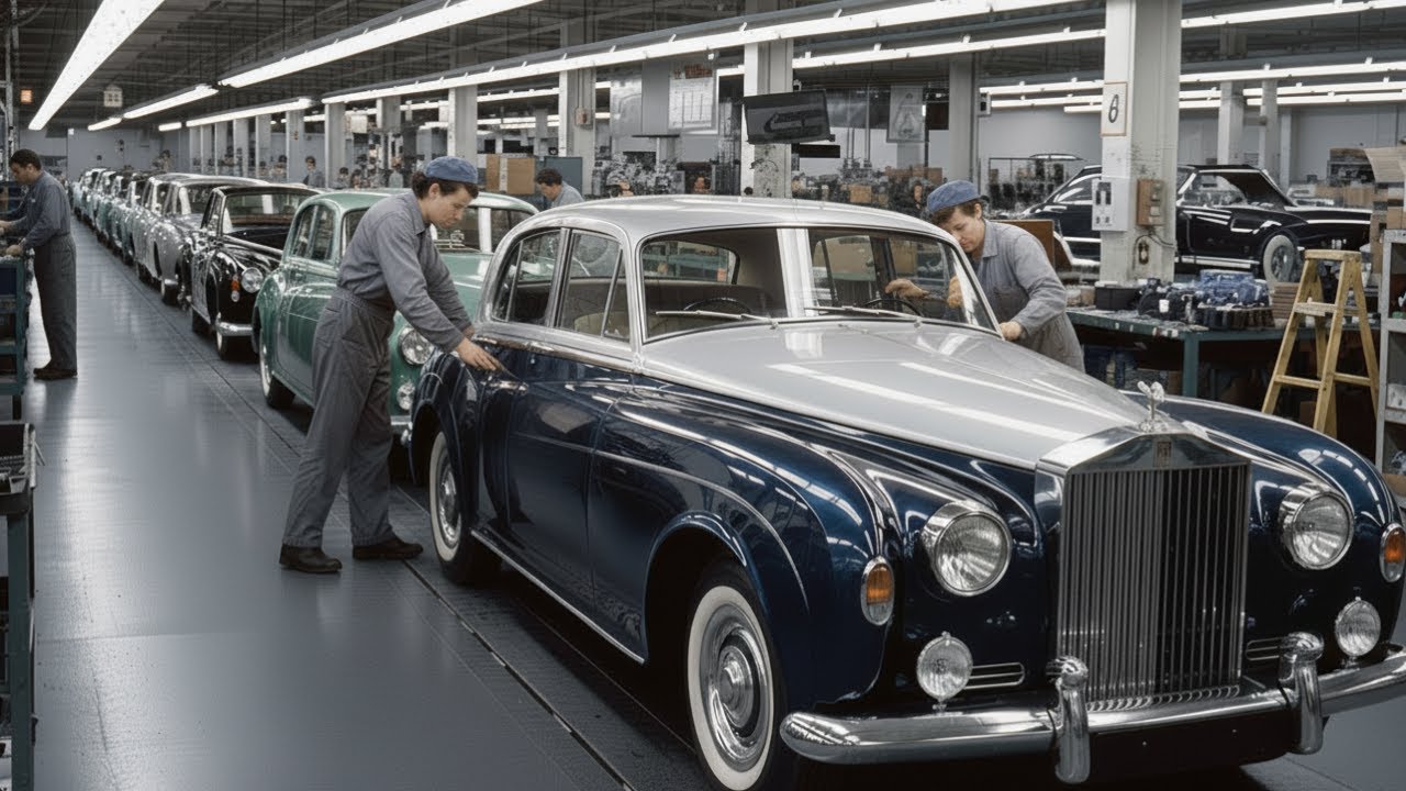 Rolls Royce Silver Cloud I & II Manufacturing Process | 1955–1962 Models