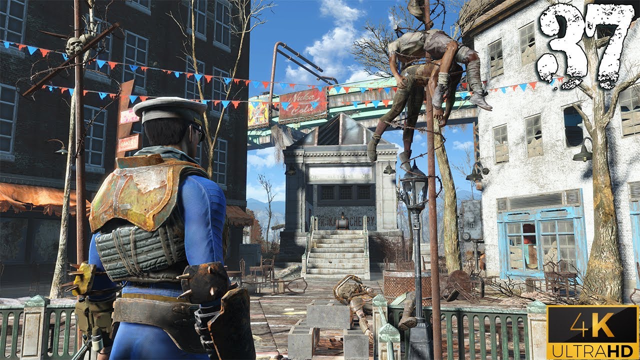 Fallout 4 - KIDNAPPING AT COUNTY CROSSING PART II - Blind Play (2024) {4K ULTRA HD}