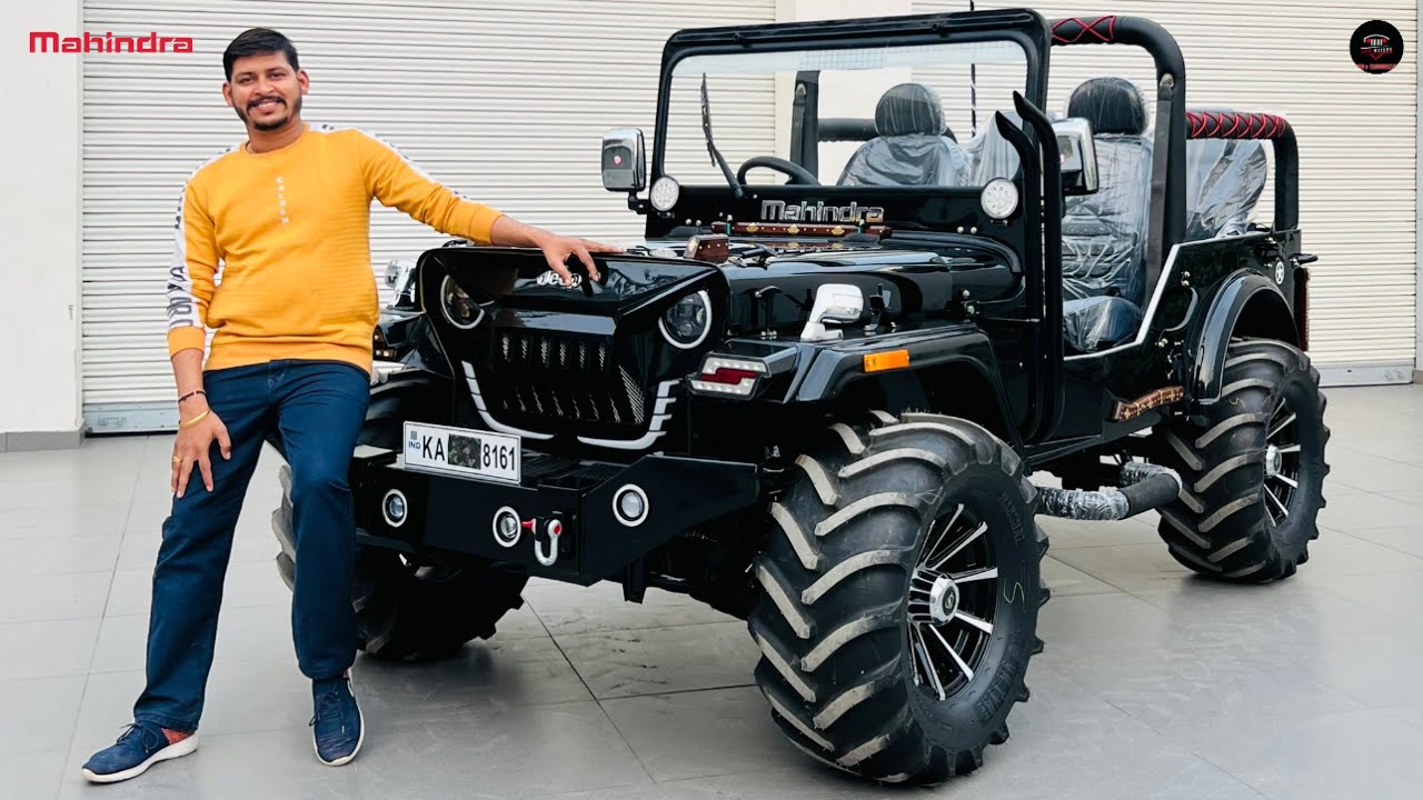 MODIFIED JEEP READY FOR KARNATAKA CUSTOMER WITH KARNATAKA REGISTERATION JAIN MOTORS JEEP @8199061161