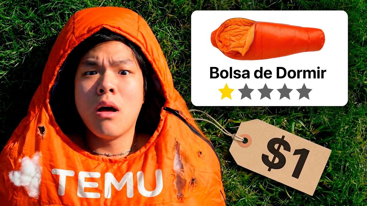 Acampé Con Productos de TEMU