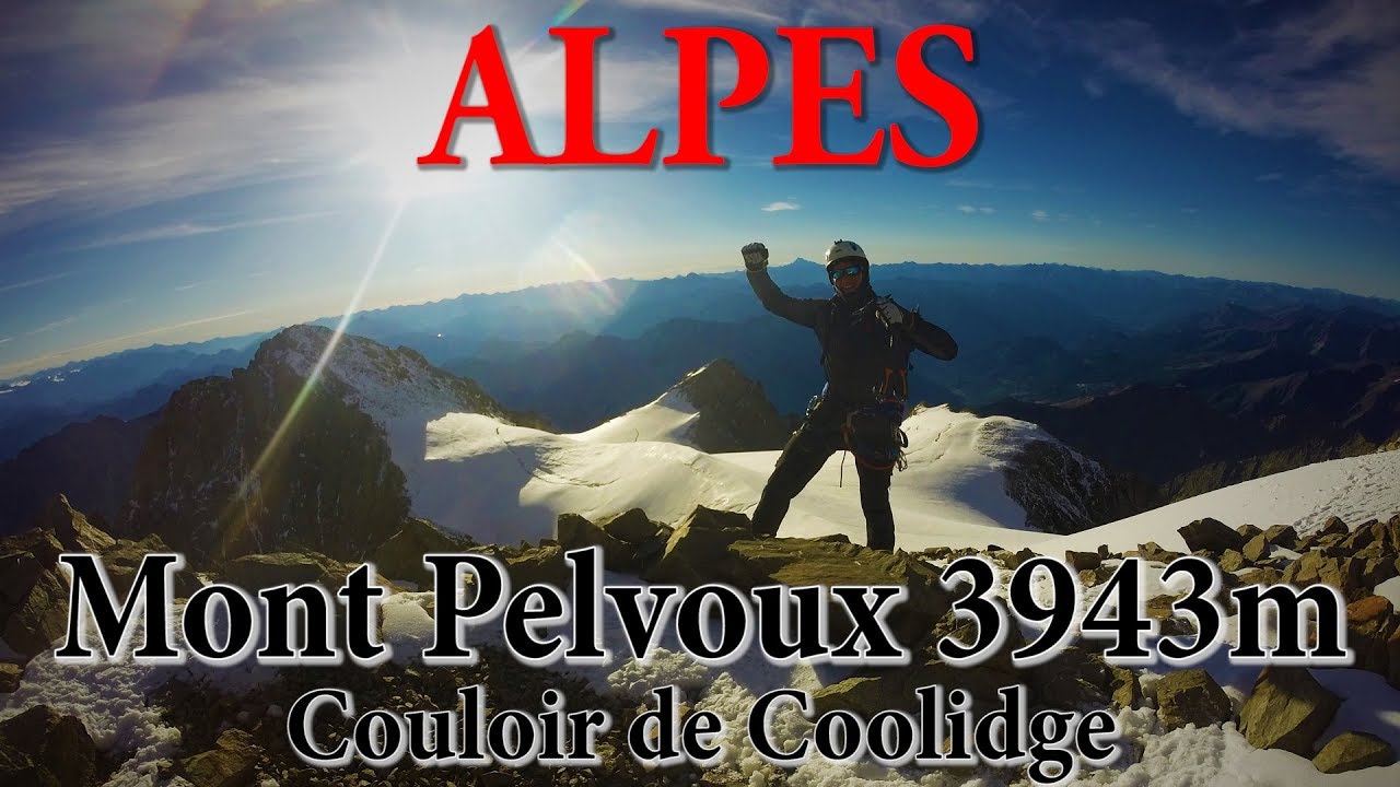 Alpes - Mont Pelvoux 3943m - Couloir de Coolidge - Alpinisme - Voie Normale