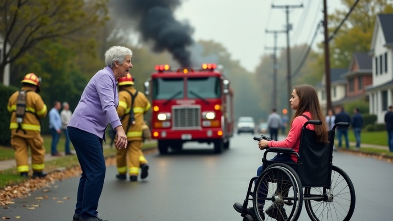 HOA Karen Ignored My Deaf Niece’s Alarm Request — Seconds Later, My Firehouse Siren Shook the Entire