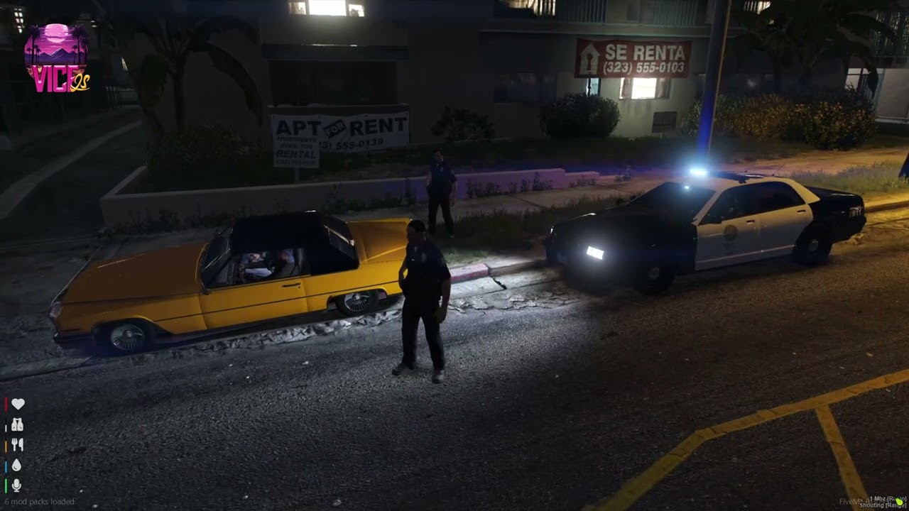 LSPD - PULL OVER DURMAYAN ŞAHSA MÜDAHALE [Vice L.S]