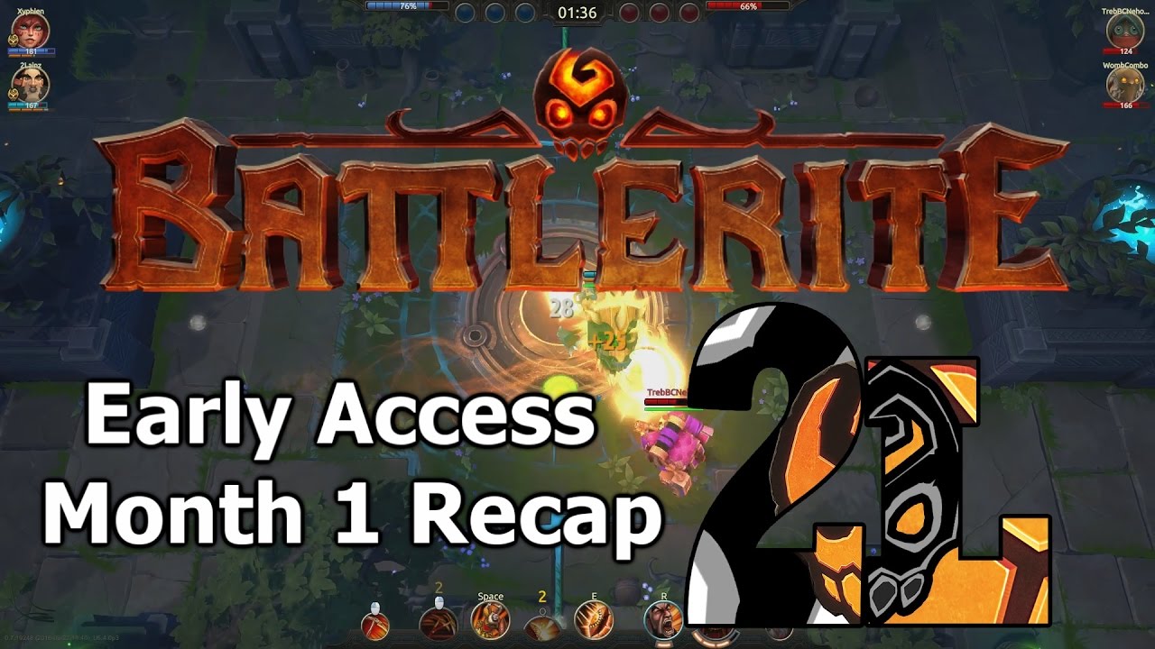 Battlerite - Early Access Month 1 Re-cap