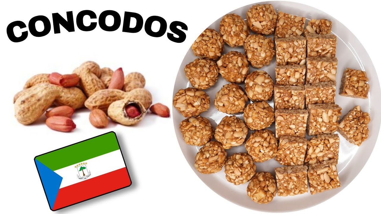 Aprende Cómo Preparar los Deliciosos CONCODOS (Dulce de Cacahuete Típico de GuineaEcuatorial🇬🇶🇬🇶🇬🇶)