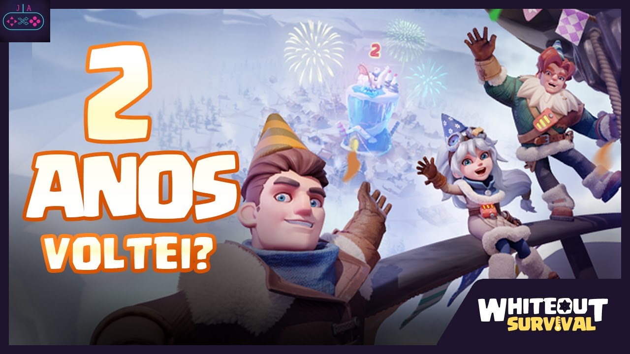EVENTO 2 ANOS! Estou de volta?   |   WhiteOut Survival  -  Gameplay