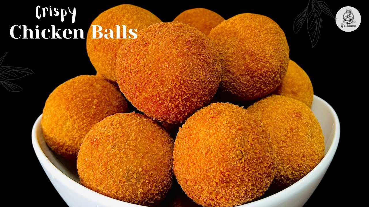 Crispy Chicken Ball Recipe || Fried Chicken Ball Recipe ||  Tj's kitchen