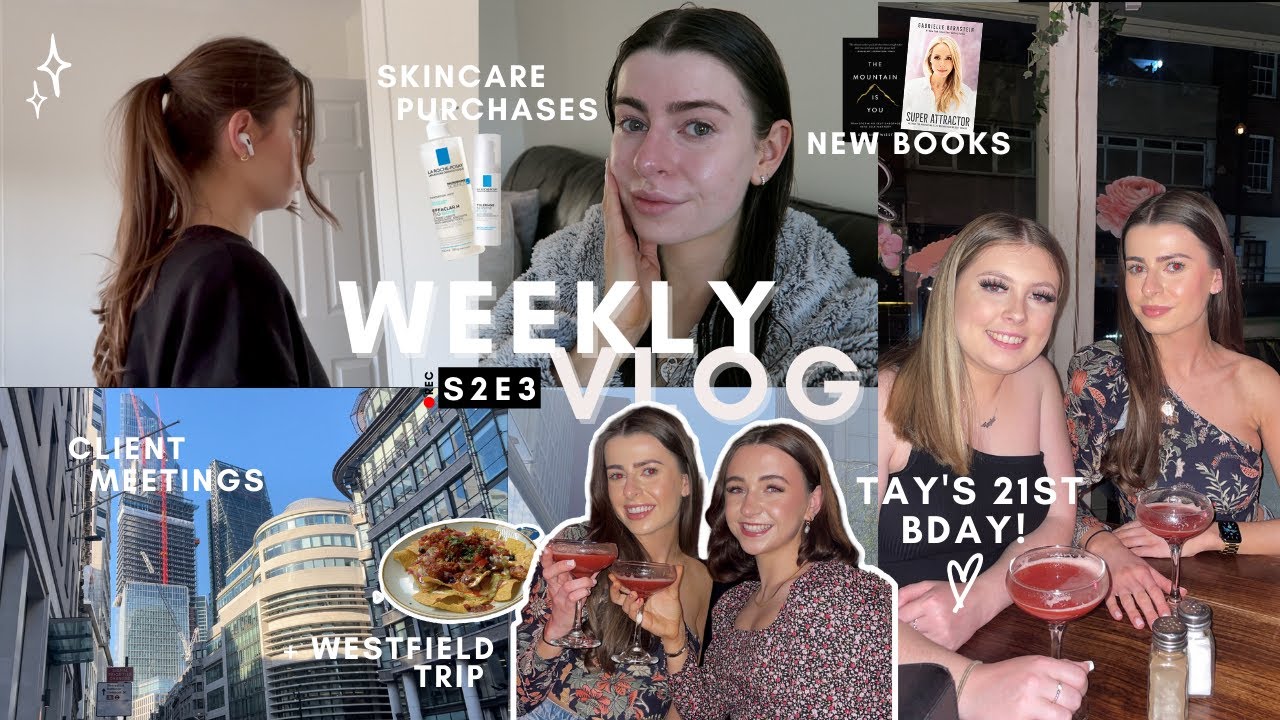 WEEKLY VLOG S2E3 | skincare haul + a trip to westfield!