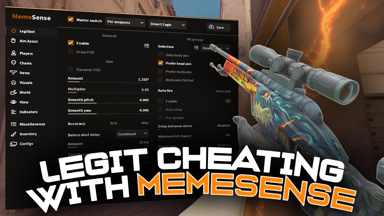 MEMESENSE.GG LEGIT CHEATING IN PRIME (CS2 CHEATING 2025)